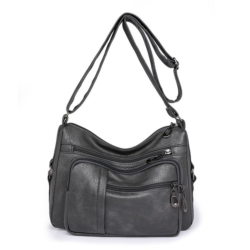 Soft Leather Crossbody Bag