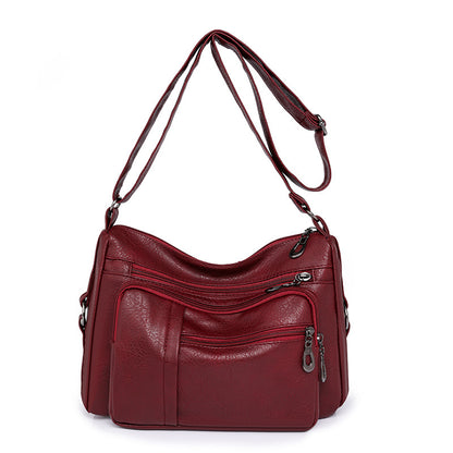 Soft Leather Crossbody Bag