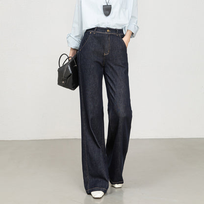 High-Waisted Flared Jeans