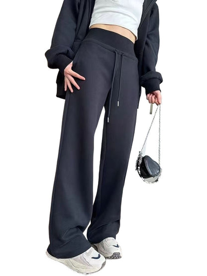 High-Waisted Loose Joggers