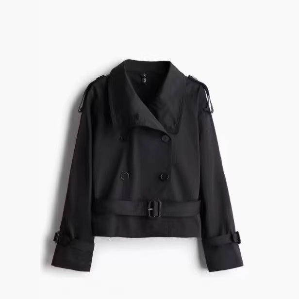 Double-Breasted Trench Coat