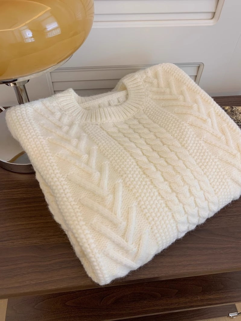 Cable-Knit Sweater
