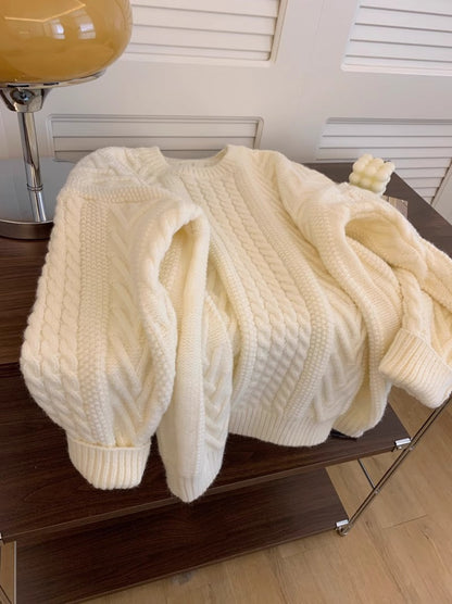 Cable-Knit Sweater