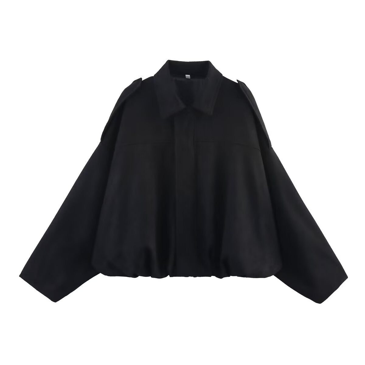 Batwing Sleeve Bomber Jacket