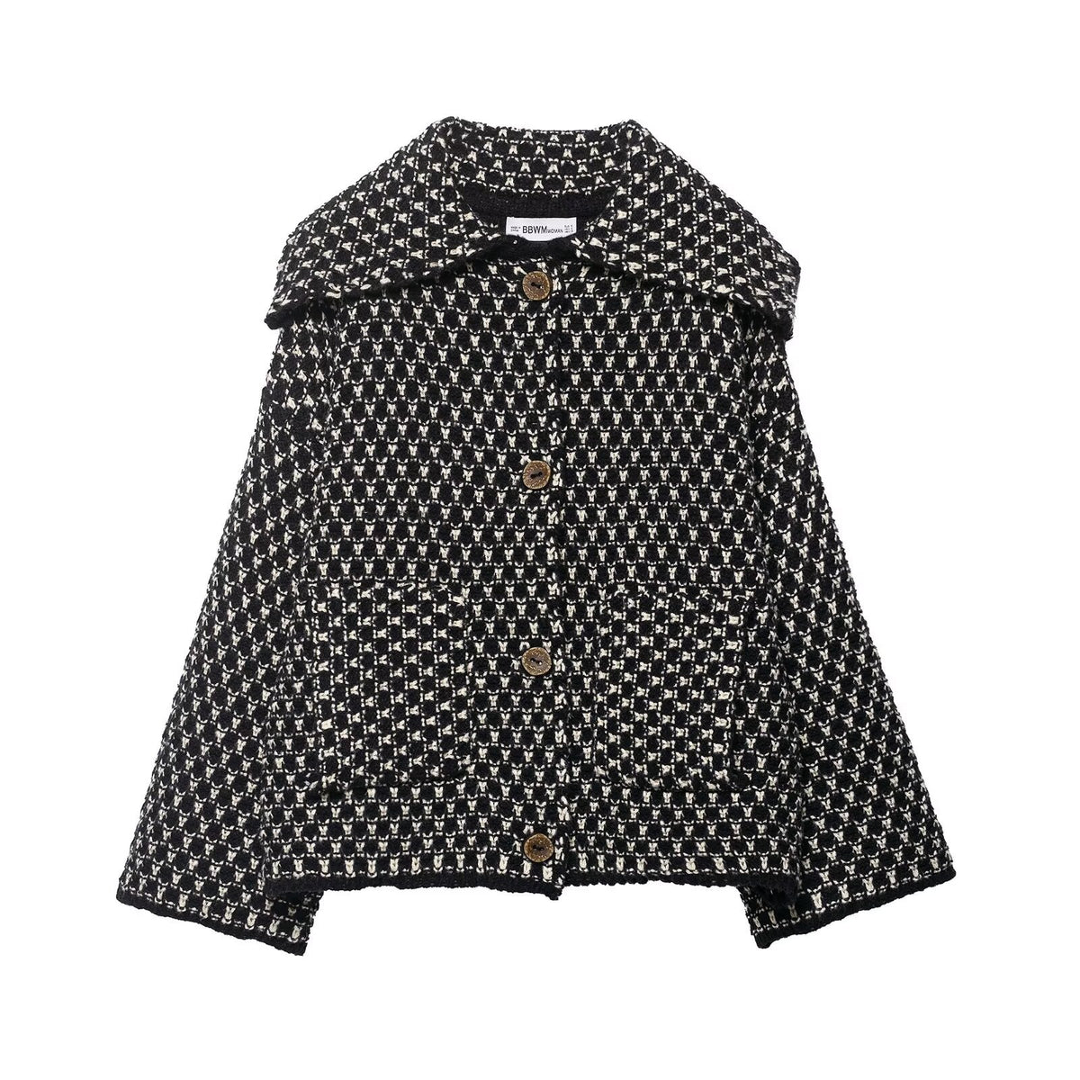 Oversized Knit Jacket