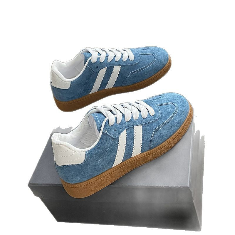 Low-Top Lace-Up Trainers