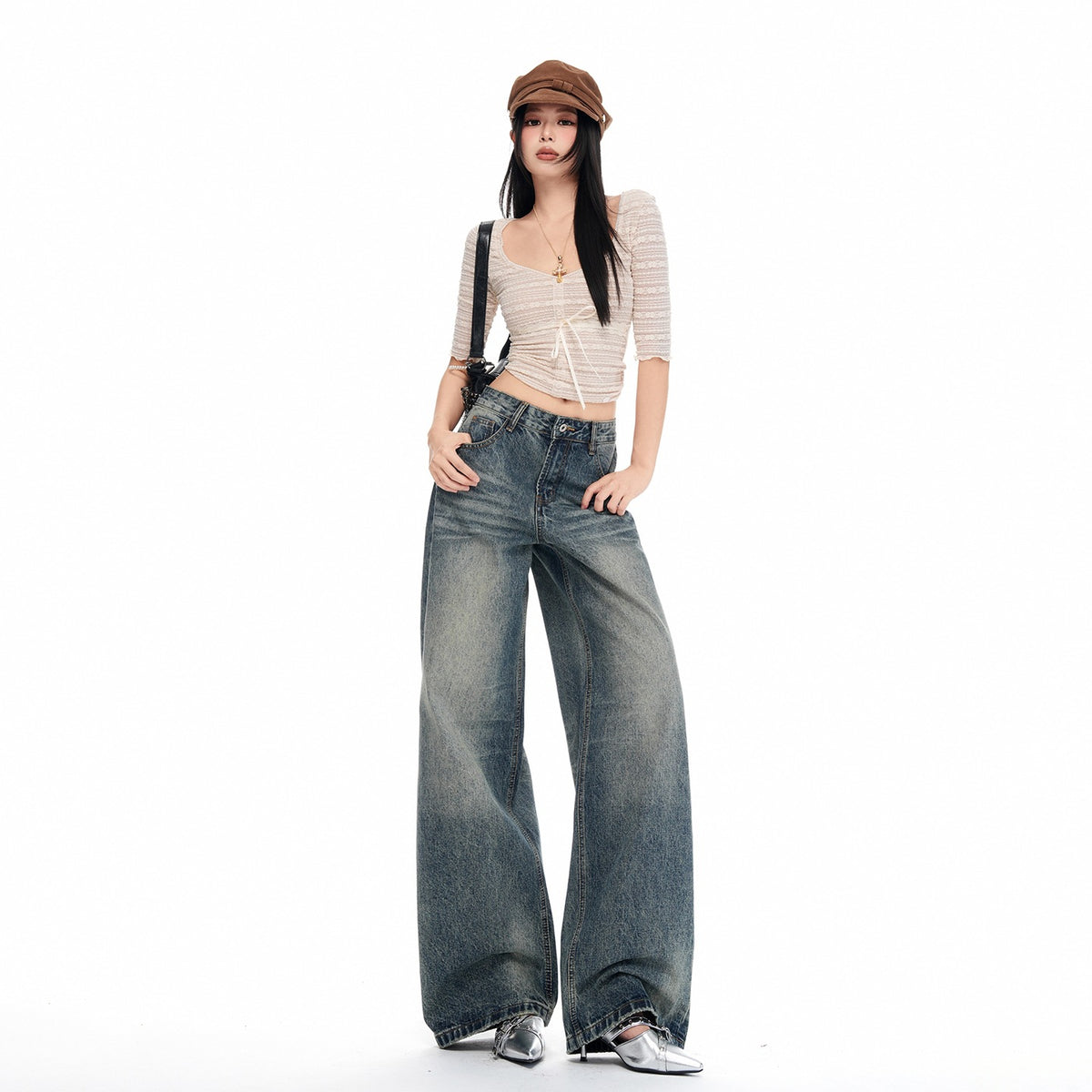 Classic Wide-Leg Jeans