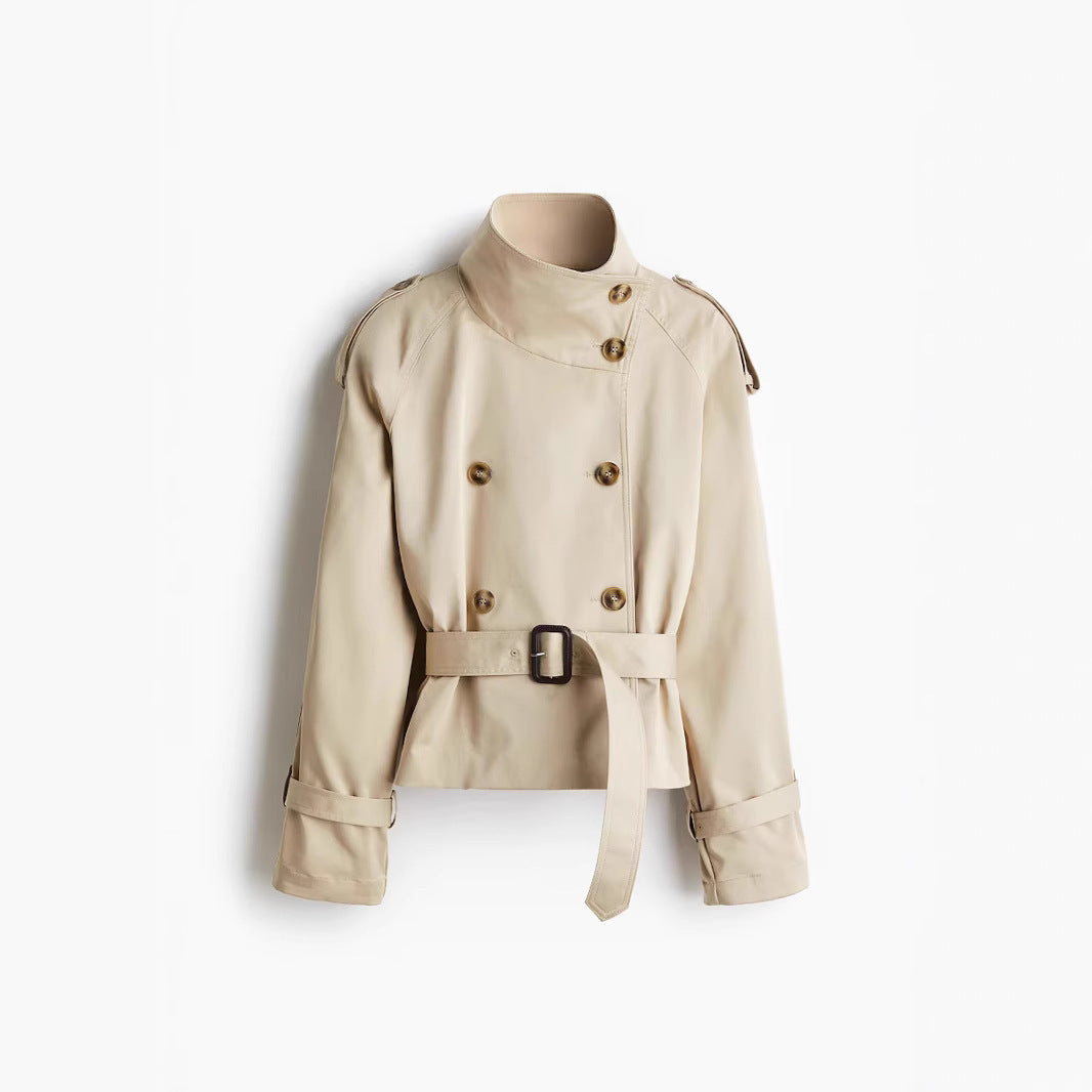 Double-Breasted Trench Coat