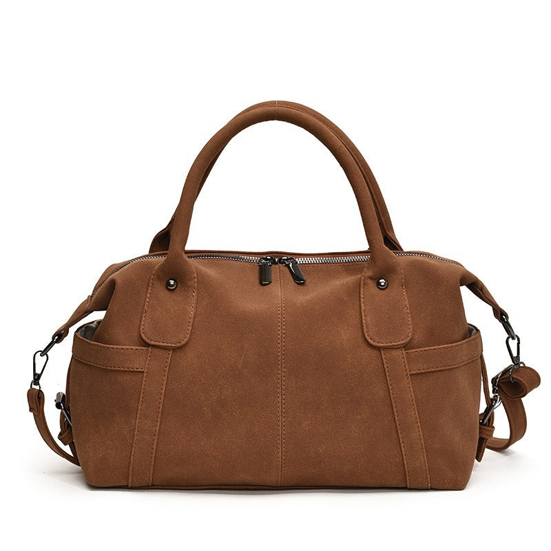 Matte Shoulder Tote Bag