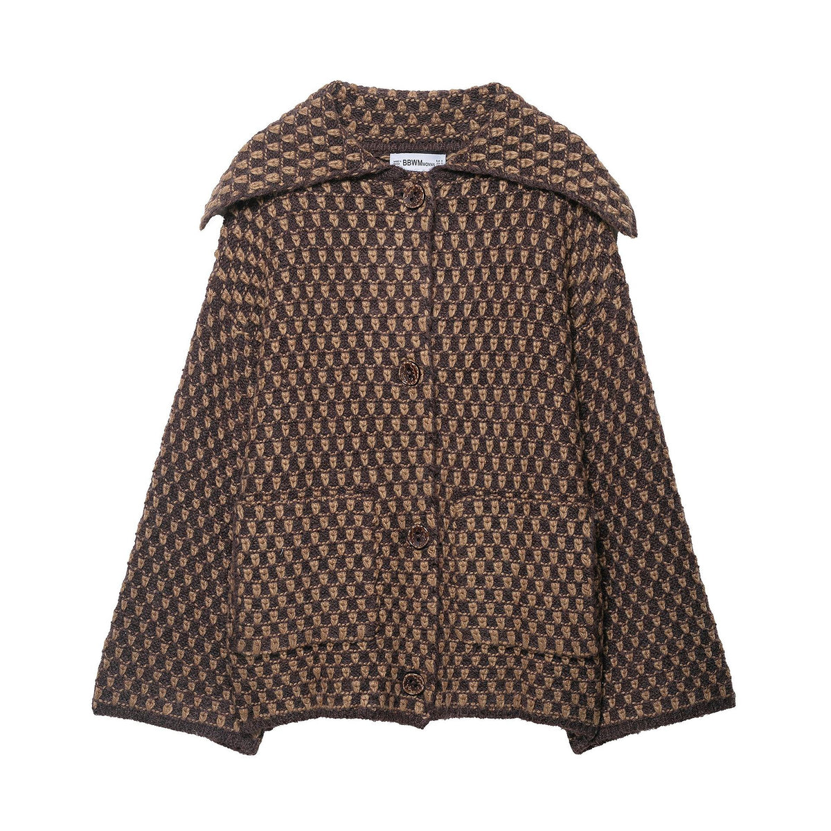 Oversized Knit Jacket