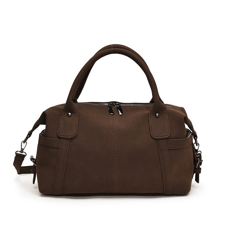 Matte Shoulder Tote Bag