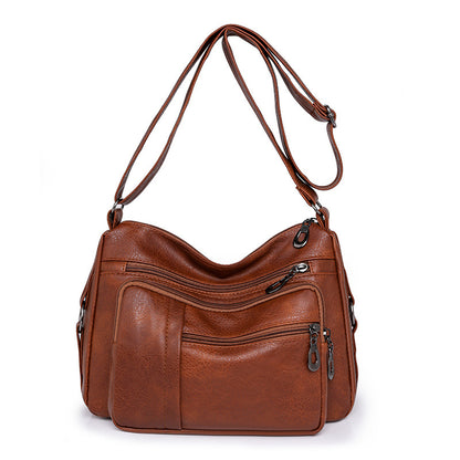 Soft Leather Crossbody Bag