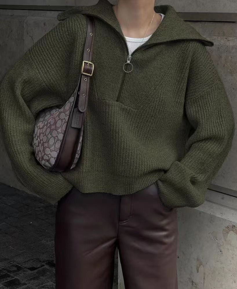 Vintage V-Neck Sweater