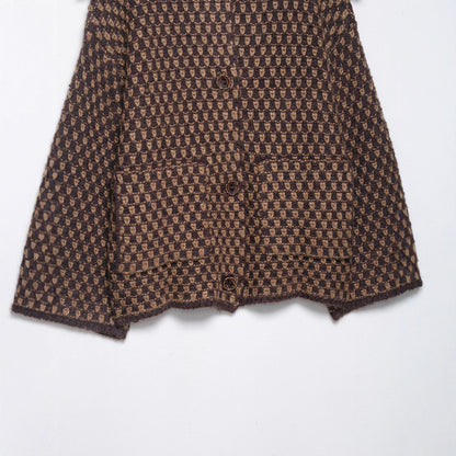 Oversized Knit Jacket