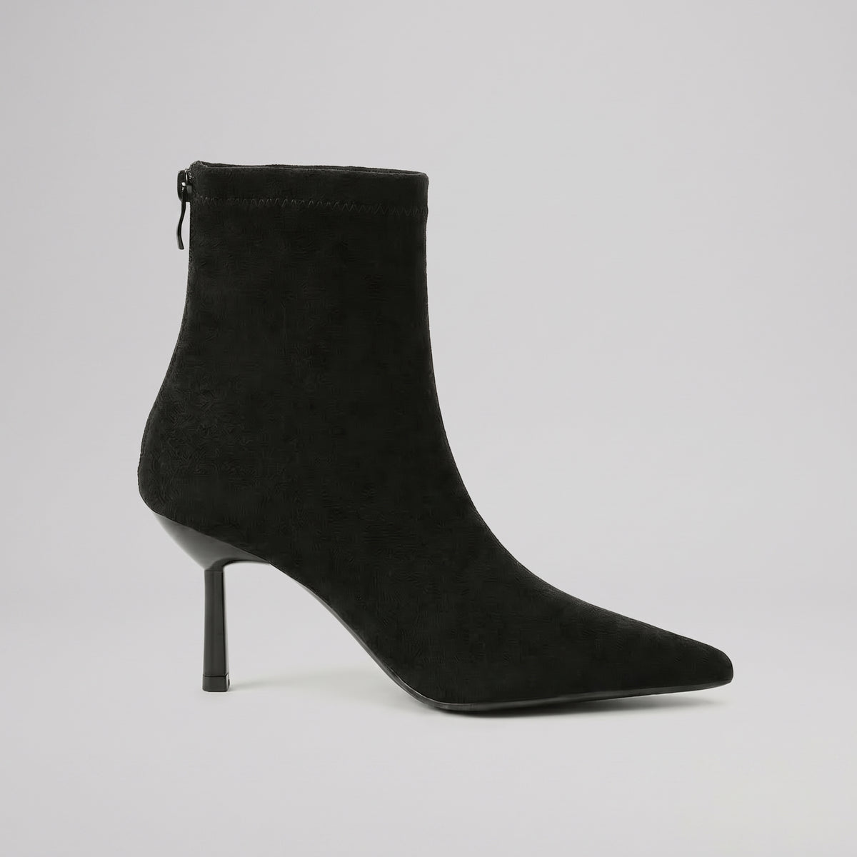 Pointed-Toe Stiletto Ankle Boots
