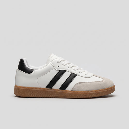 Low-Top Lace-Up Trainers
