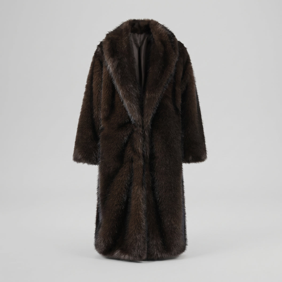 Long Faux Fur Coat