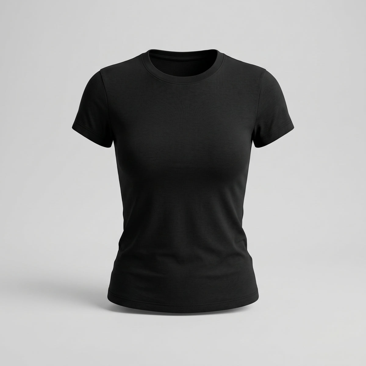 Slim-Fit High-Neck Top