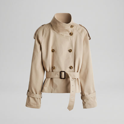 Double-Breasted Trench Coat