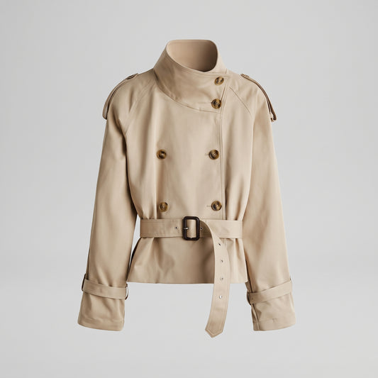 Double-Breasted Trench Coat