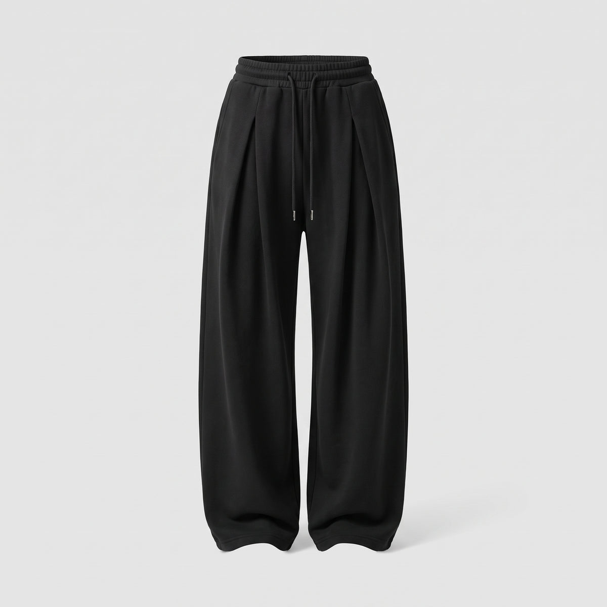 High-Waisted Wide-Leg Joggers