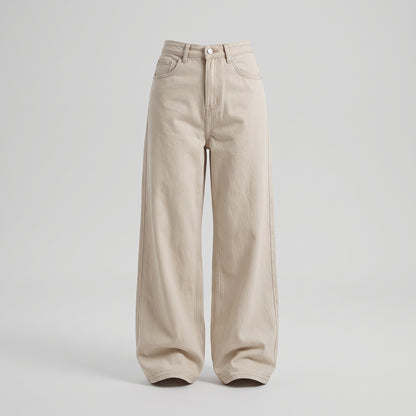 Low-Rise Wide-Leg Jeans