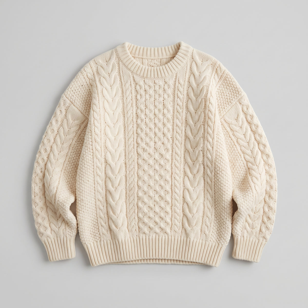 Cable-Knit Sweater