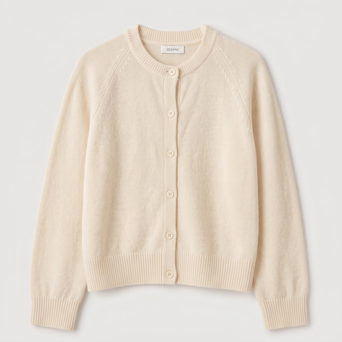 Button-Front Knit Top