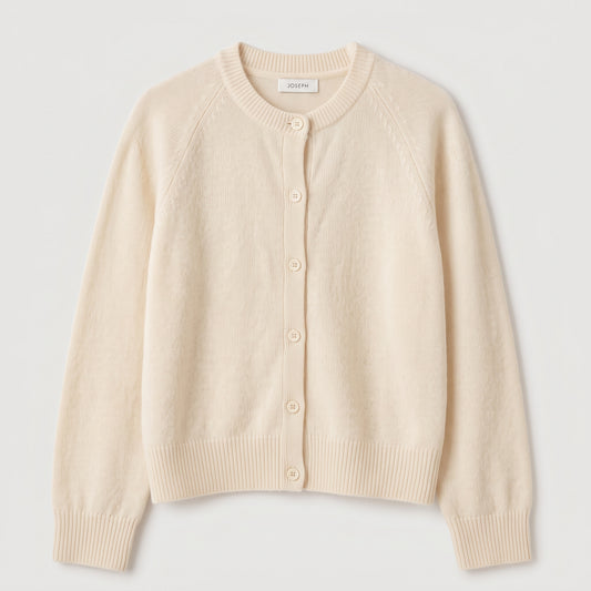 Button-Front Knit Top