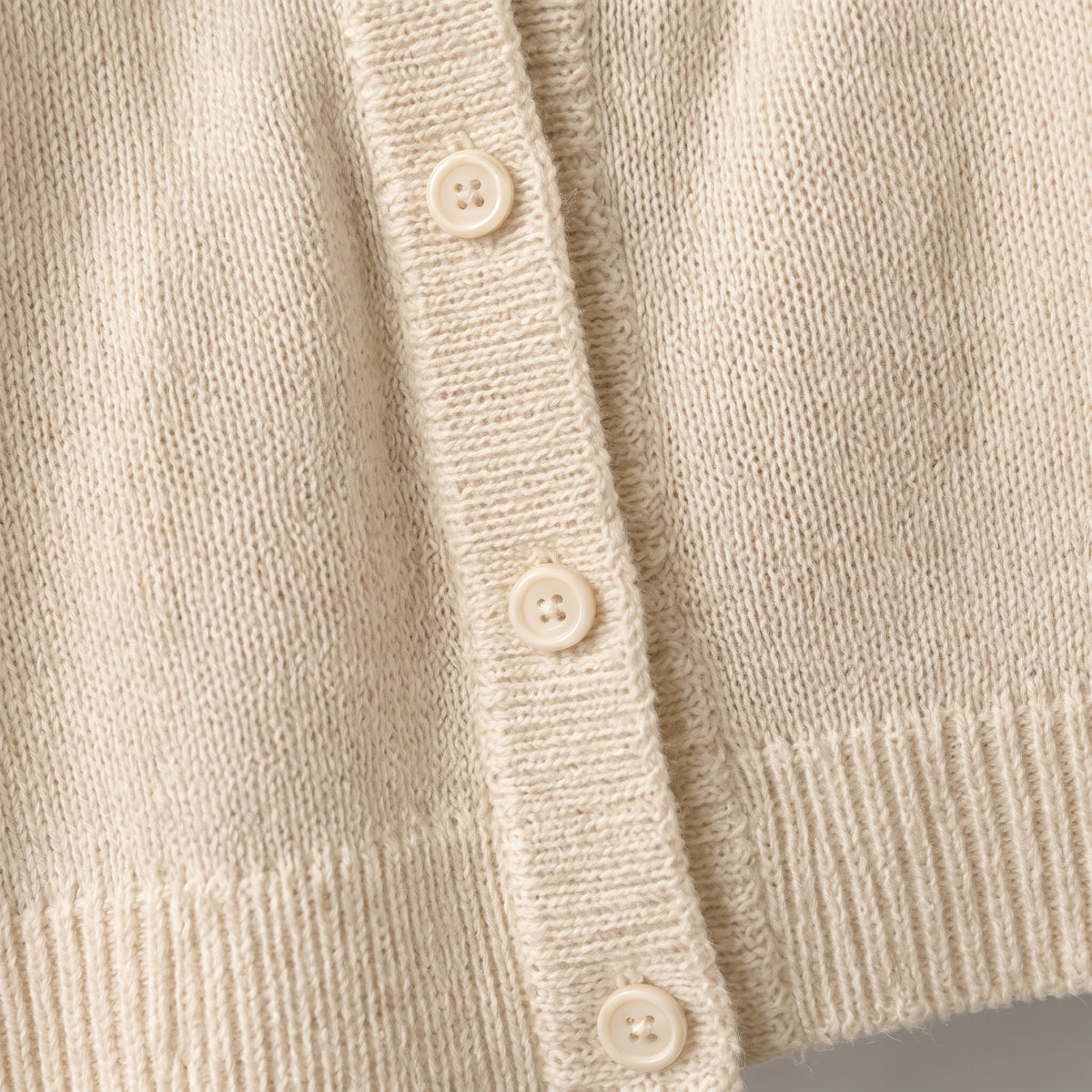 Button-Front Knit Top