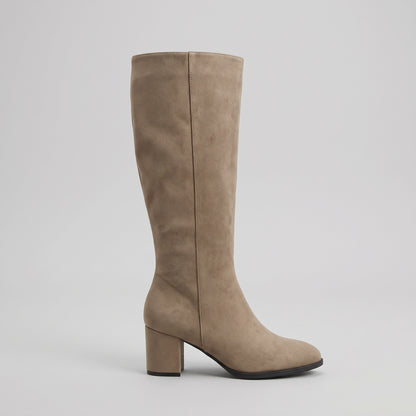 High-Heel Knee-High Boots