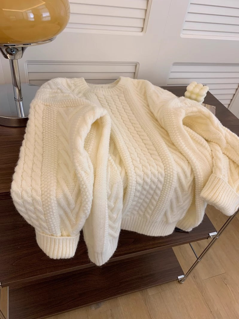 Cable-Knit Sweater