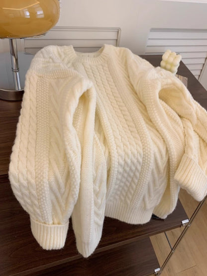 Cable-Knit Sweater