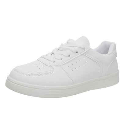 Low-Top Lace-Up Trainers
