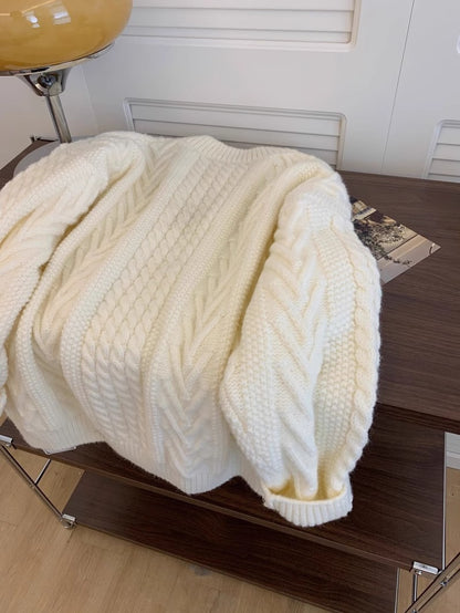 Cable-Knit Sweater