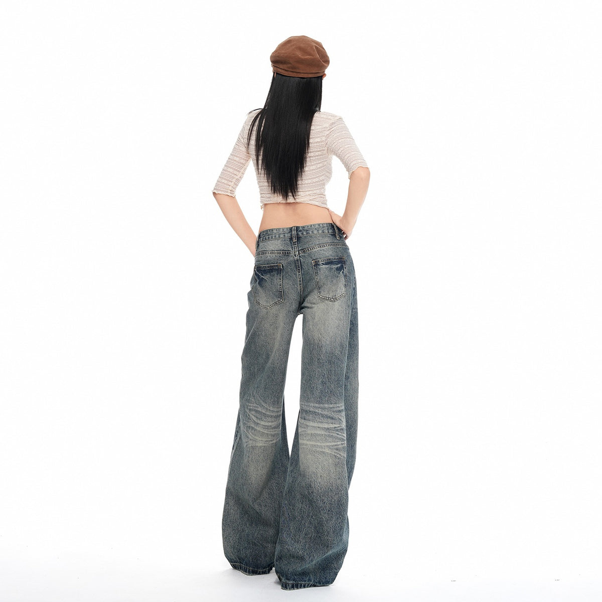 Classic Wide-Leg Jeans