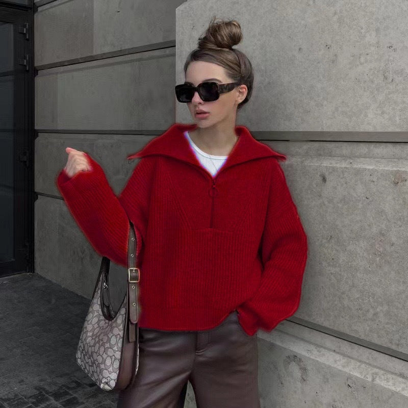 Vintage V-Neck Sweater