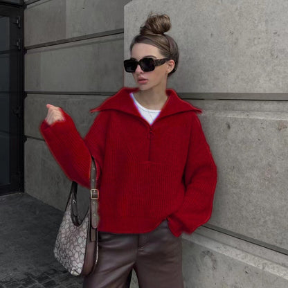 Vintage V-Neck Sweater