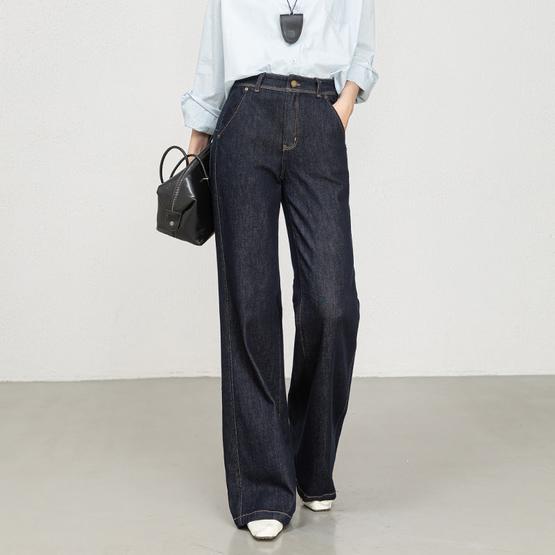 High-Waisted Flared Jeans