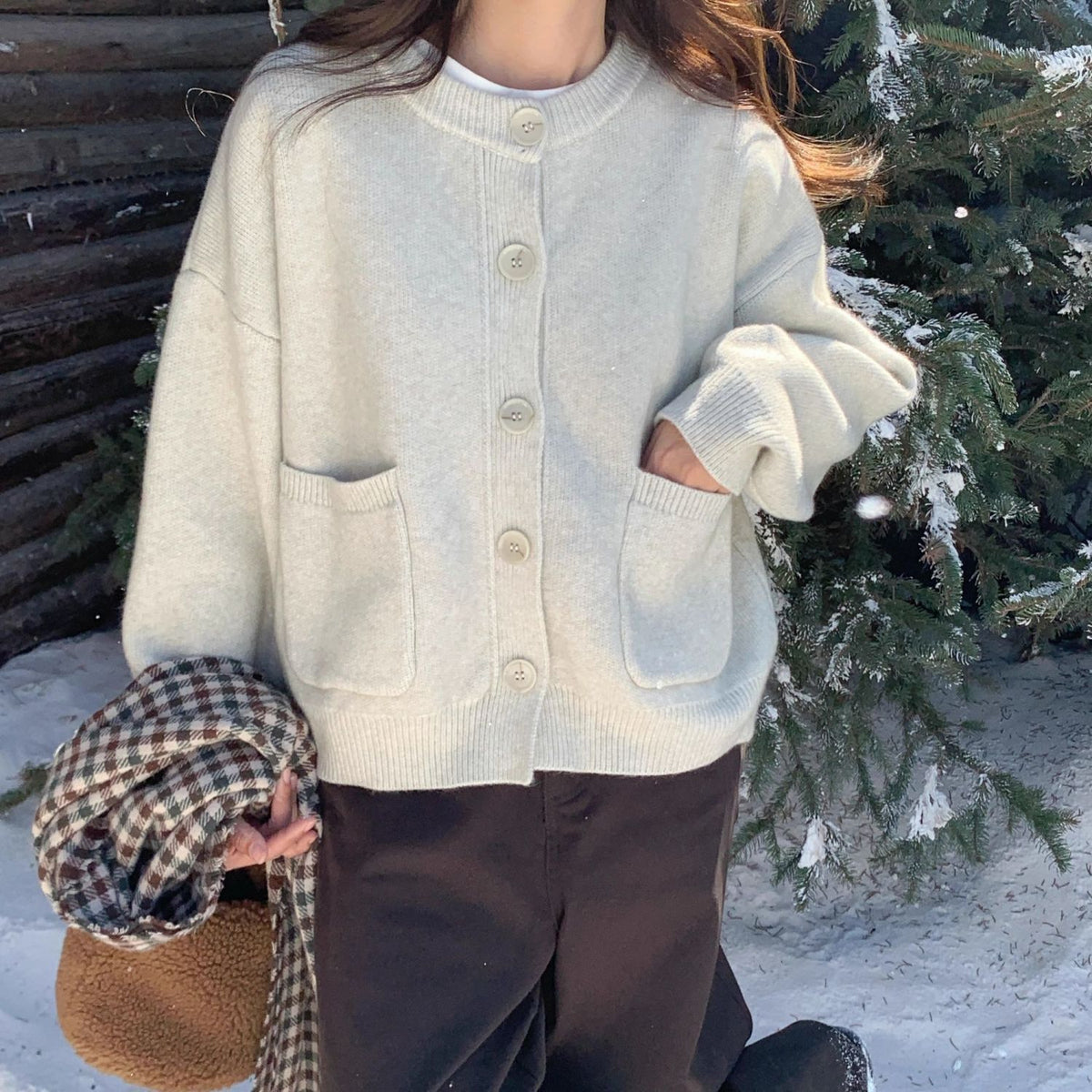 Longline Knit Cardigan