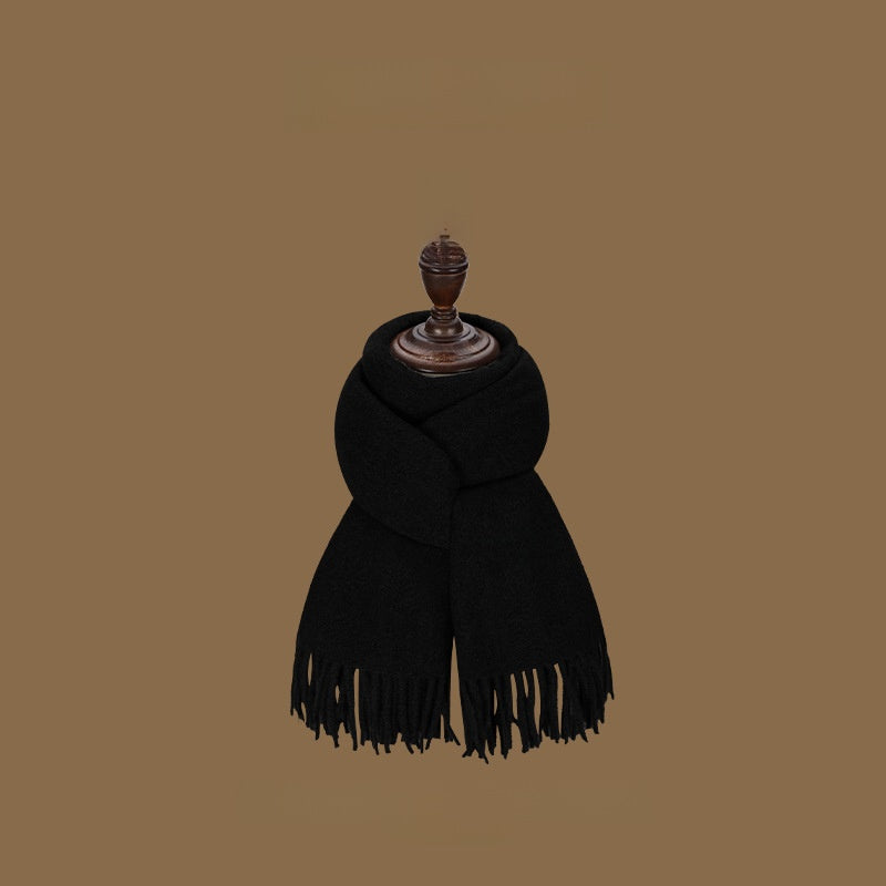 Grey Wool Scarf